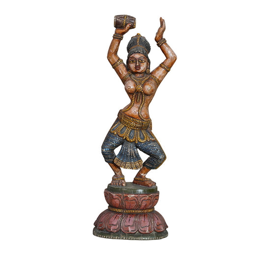Dancing Apsara Lady Statue