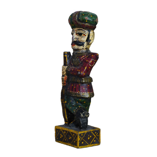 Wooden Indian gatekeeper