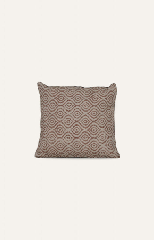 Geometric Block-Printed Cushion Cover