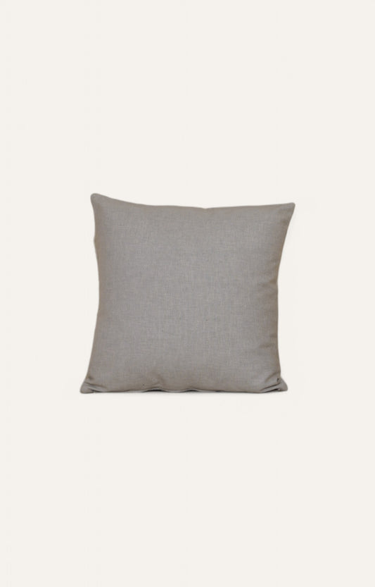 Monochromatic Grey Printed Cushion