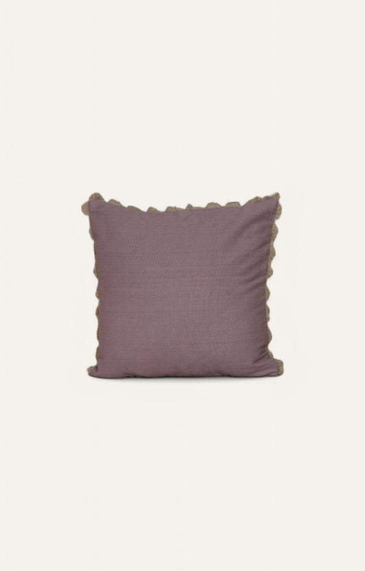 Minimal Mauve Printed Cushion