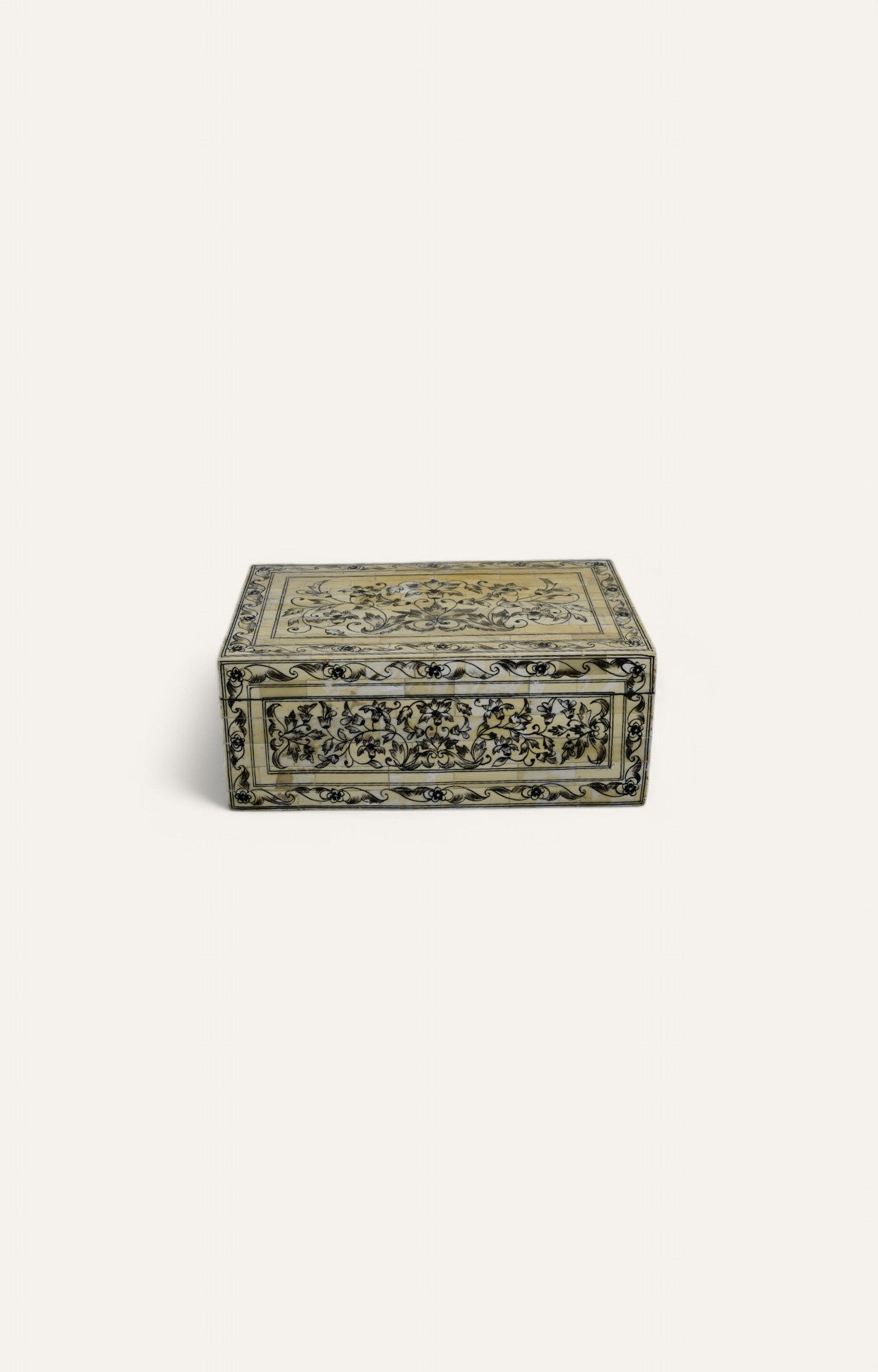Rajasthan Antique Bone Inlay  Jewelry Box