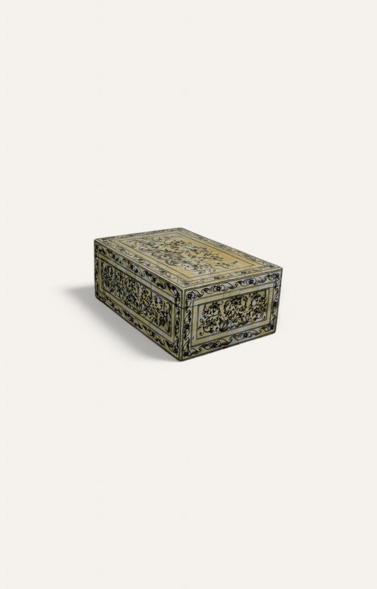 Rajasthan Antique Bone Inlay  Jewelry Box