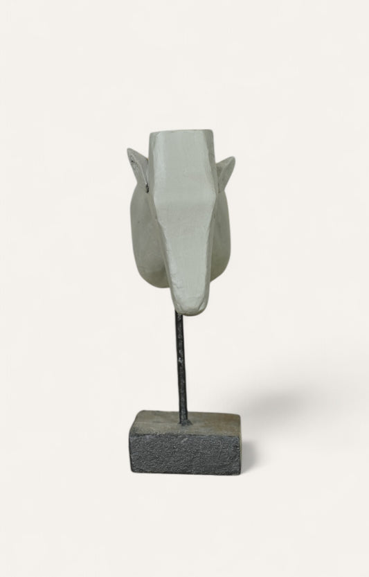 Tete de Biche - Wooden Animal Head Wall Decor