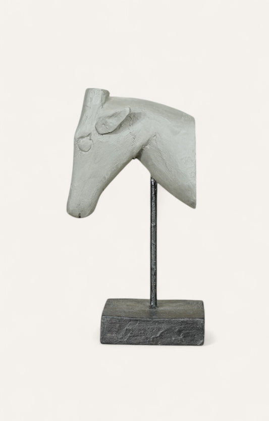 Tete de Biche - Wooden Animal Head Wall Decor