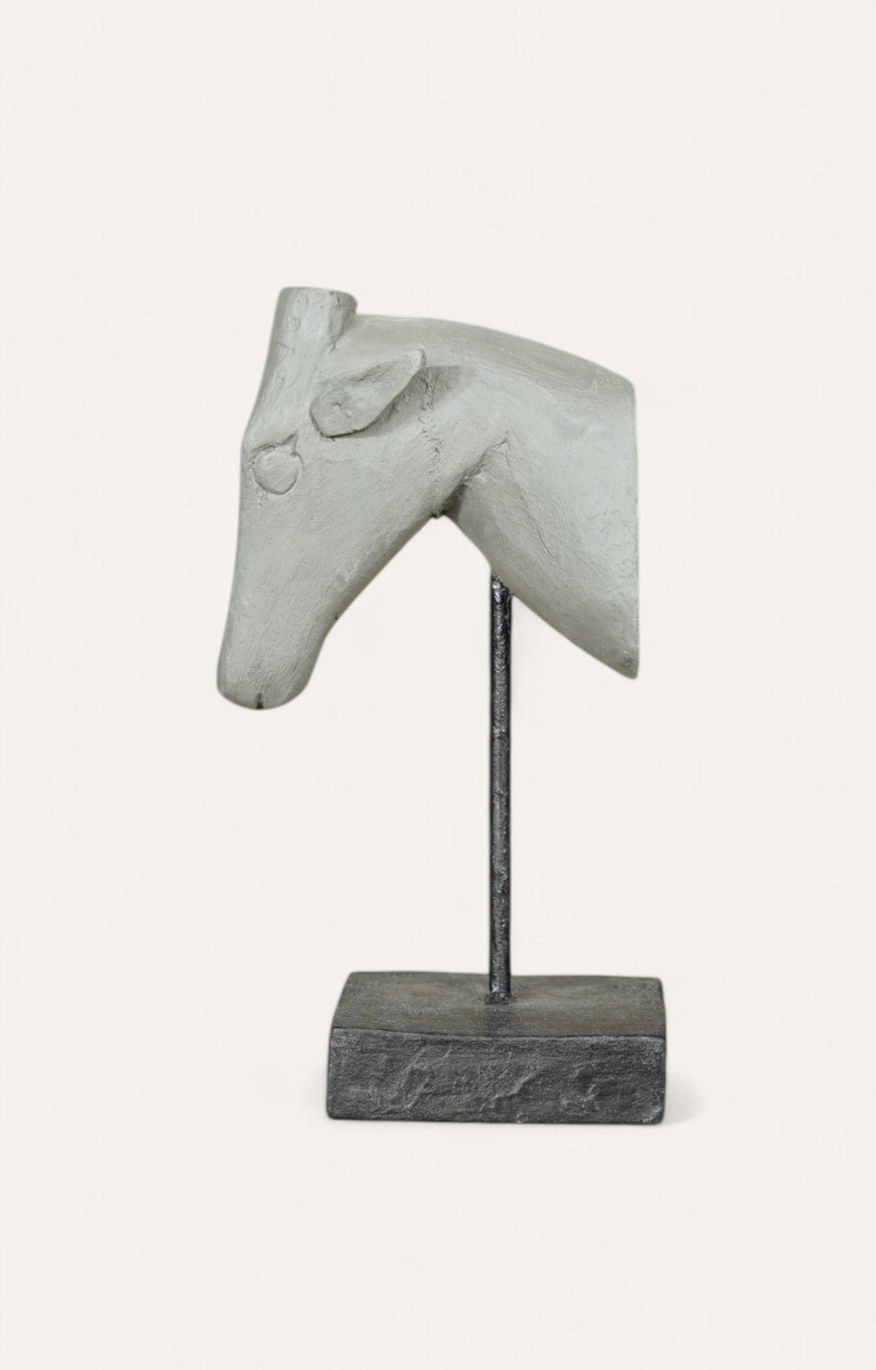 Tete de Biche - Wooden Animal Head Wall Decor