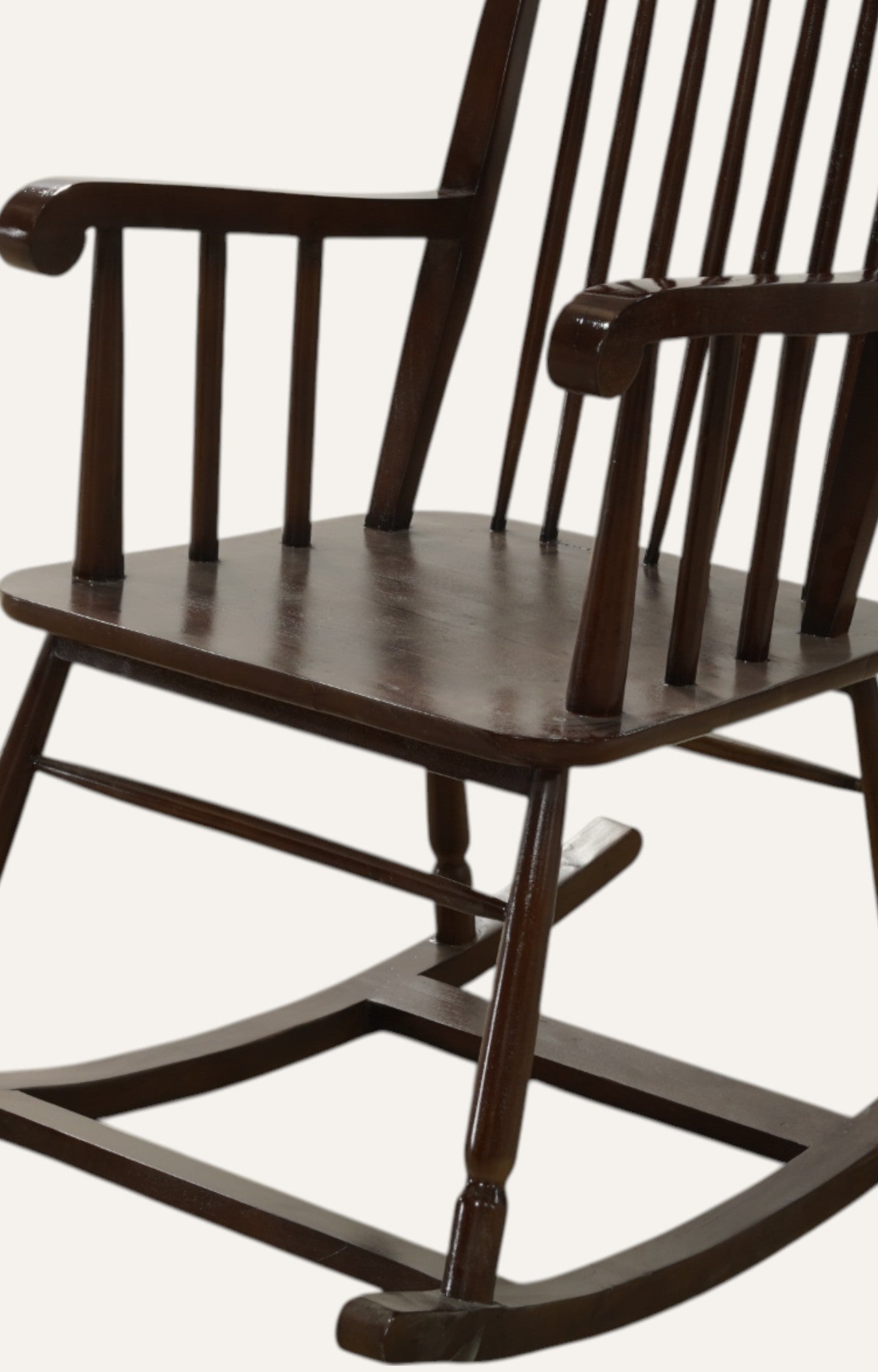 Classic Rocking Armchair in Wood