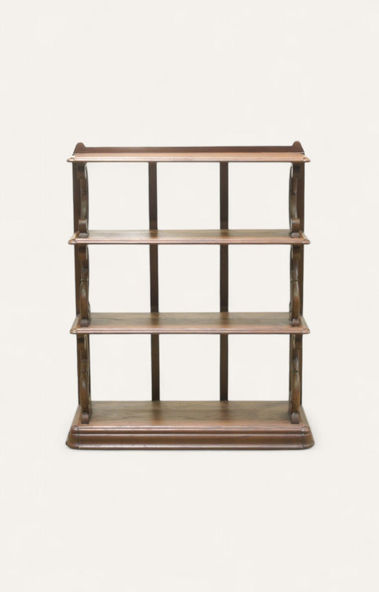 Colonial Scrollwork Acacia Wood Shelf