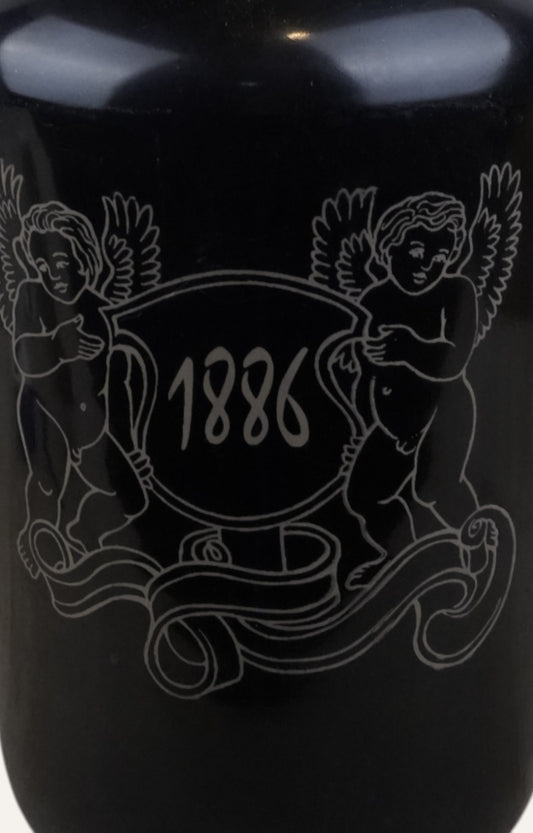 Noir Mallet Glass Vase