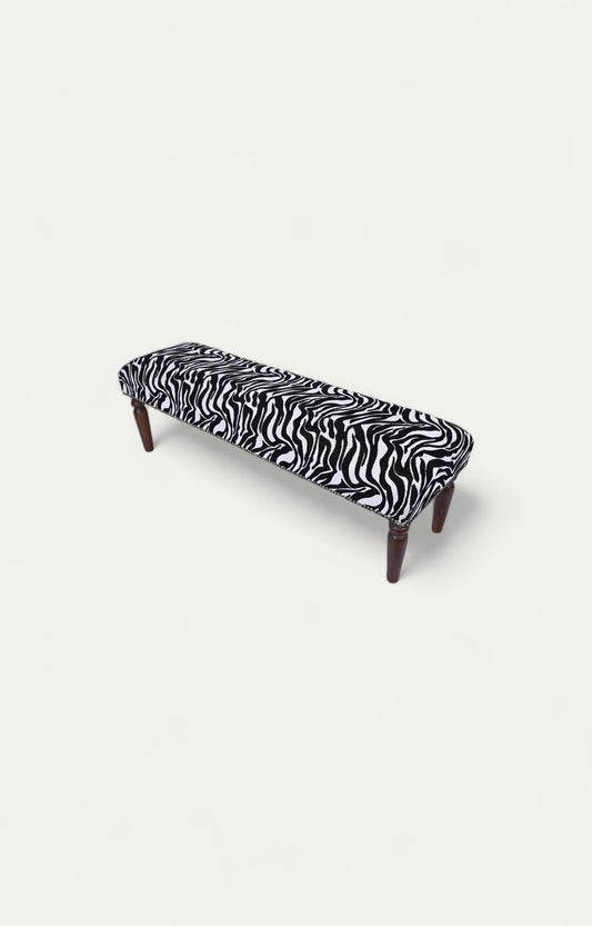 Black Velvet Bench