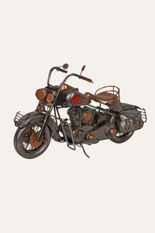 Handcrafted Vintage Motorcycle Decor