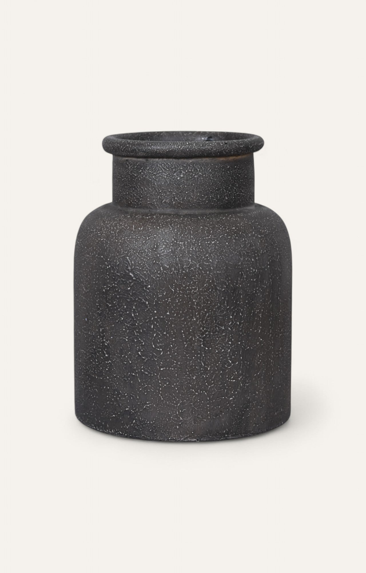 Matte black Indoor Planter for Faux Plants or Trees