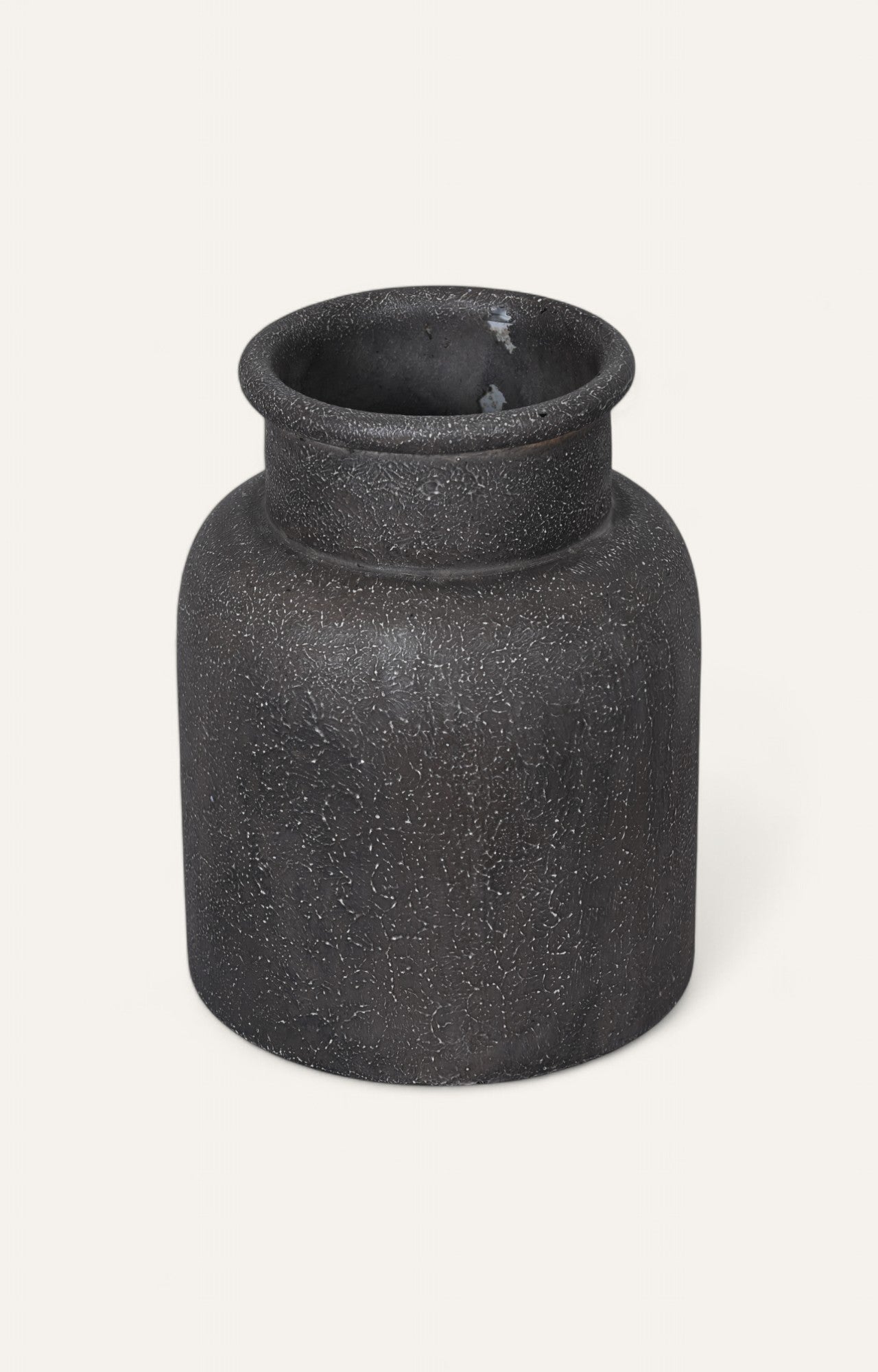 Matte black Indoor Planter for Faux Plants or Trees