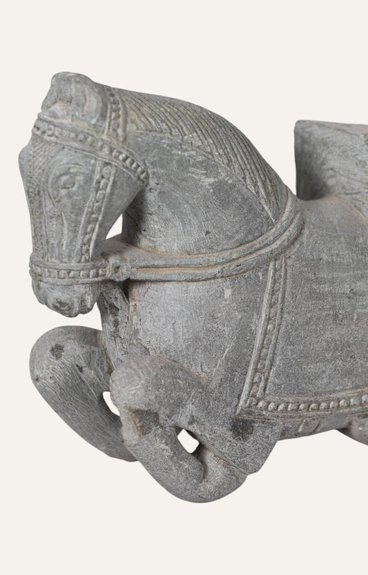 Riding Horse Bust Sculpture