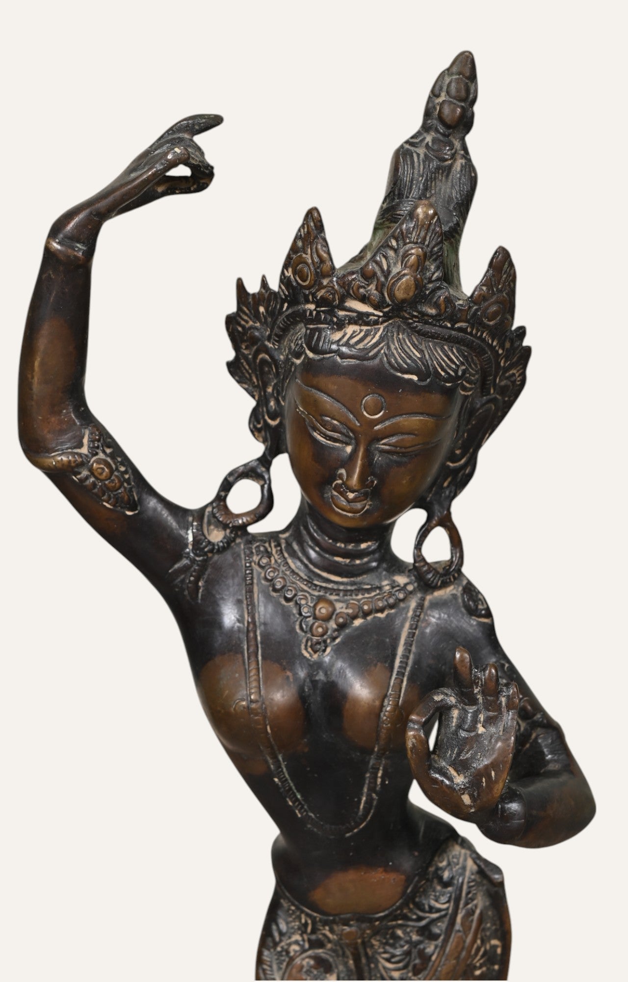 Nritya Tribal Brass Figurine