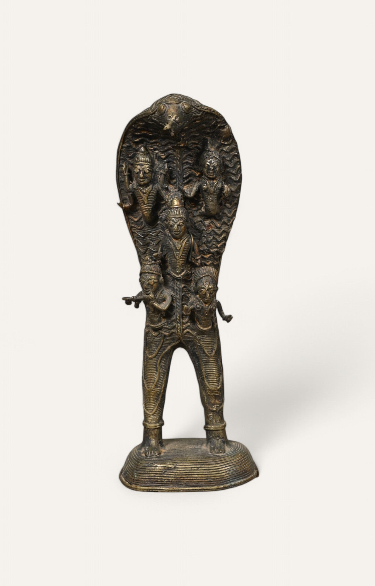 Orispa Tribal Snake Figurine