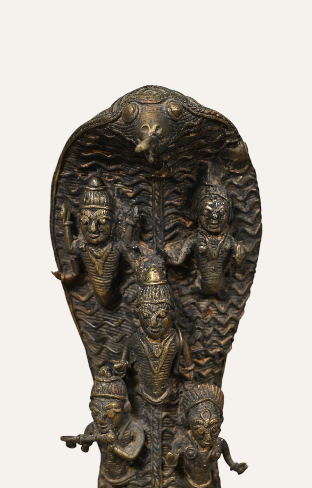 Orispa Tribal Snake Figurine