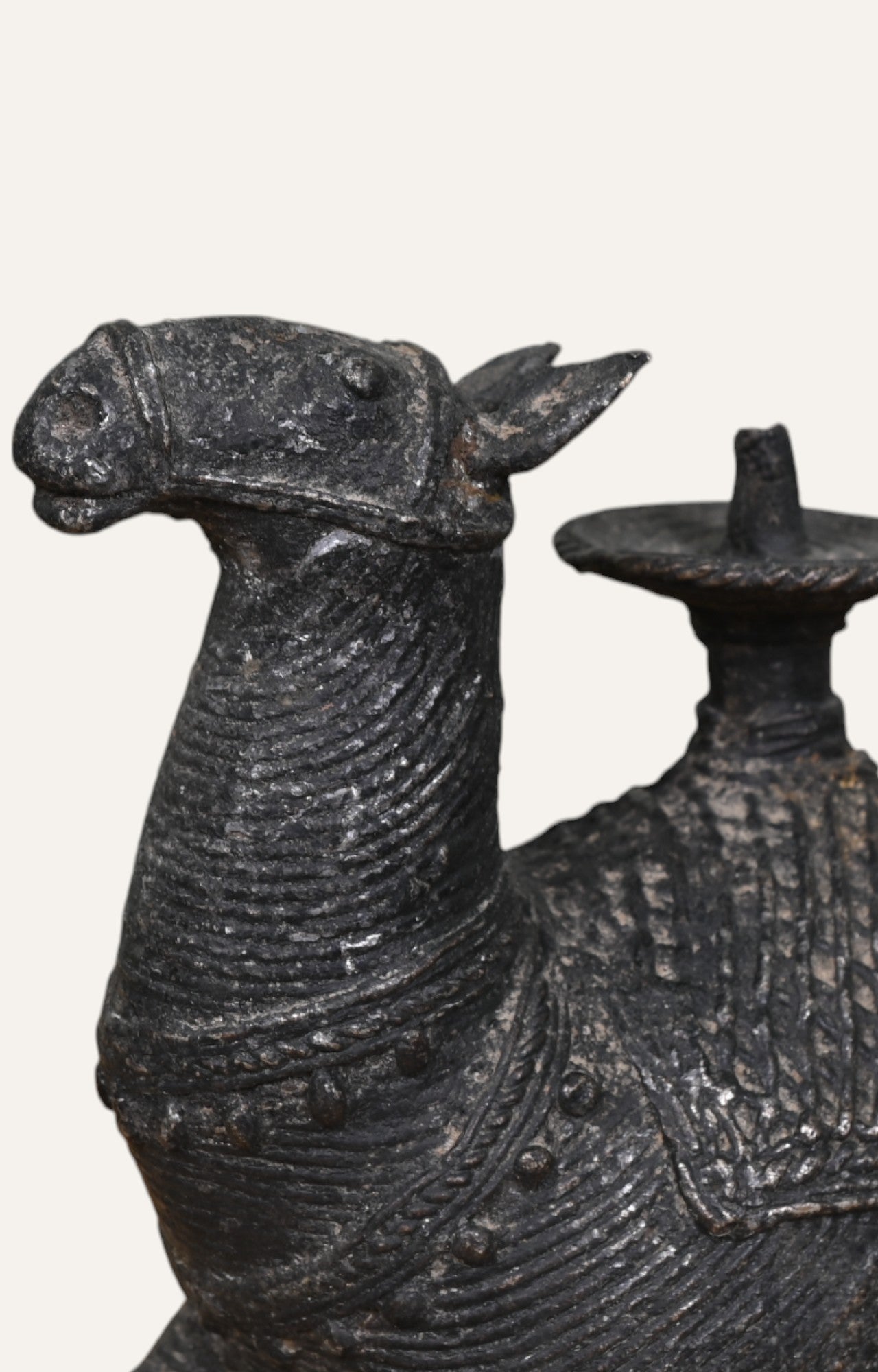 Camel Brass Sculpture Candle Holder
