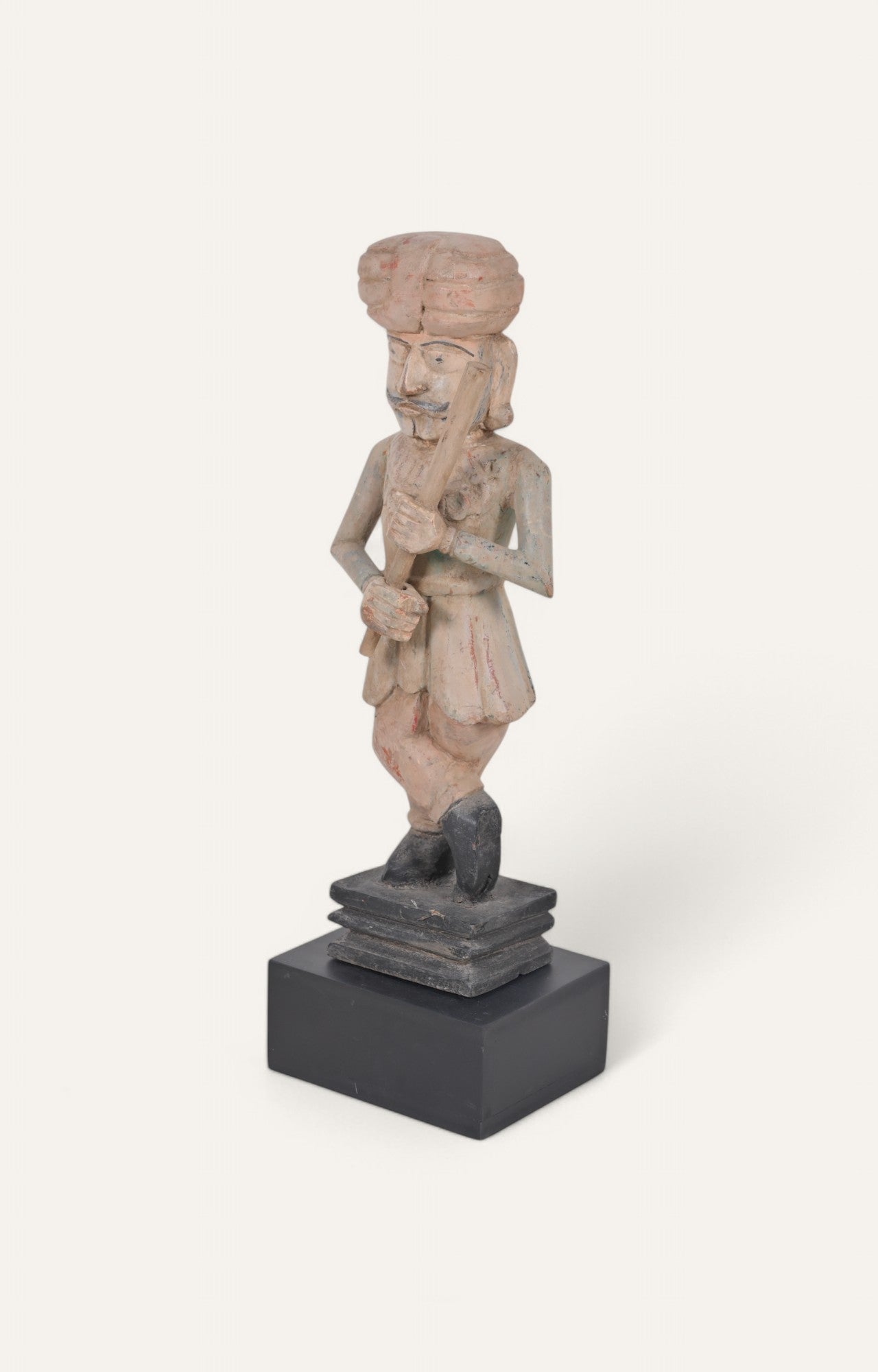 Vintage Indian Dwarpal Sculpture