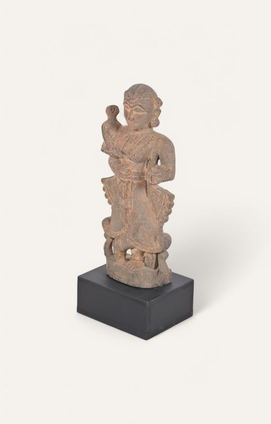 Standing Krishna Sculpture with Flute