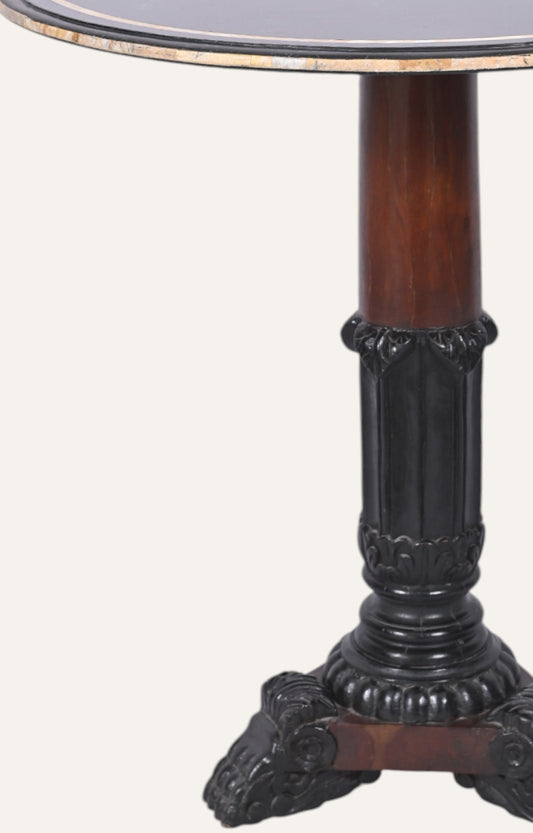 Marble Top Table With Regency Base