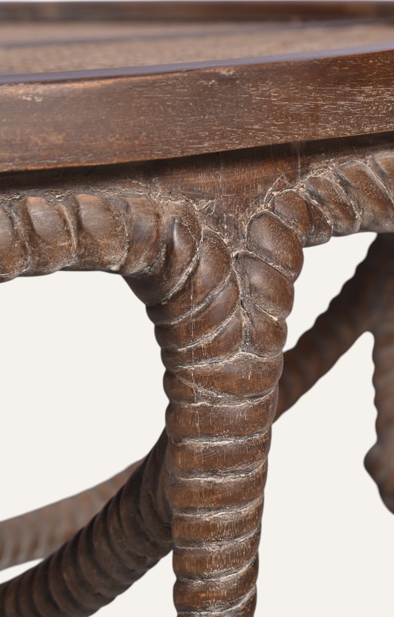 Rattan Top Round Table