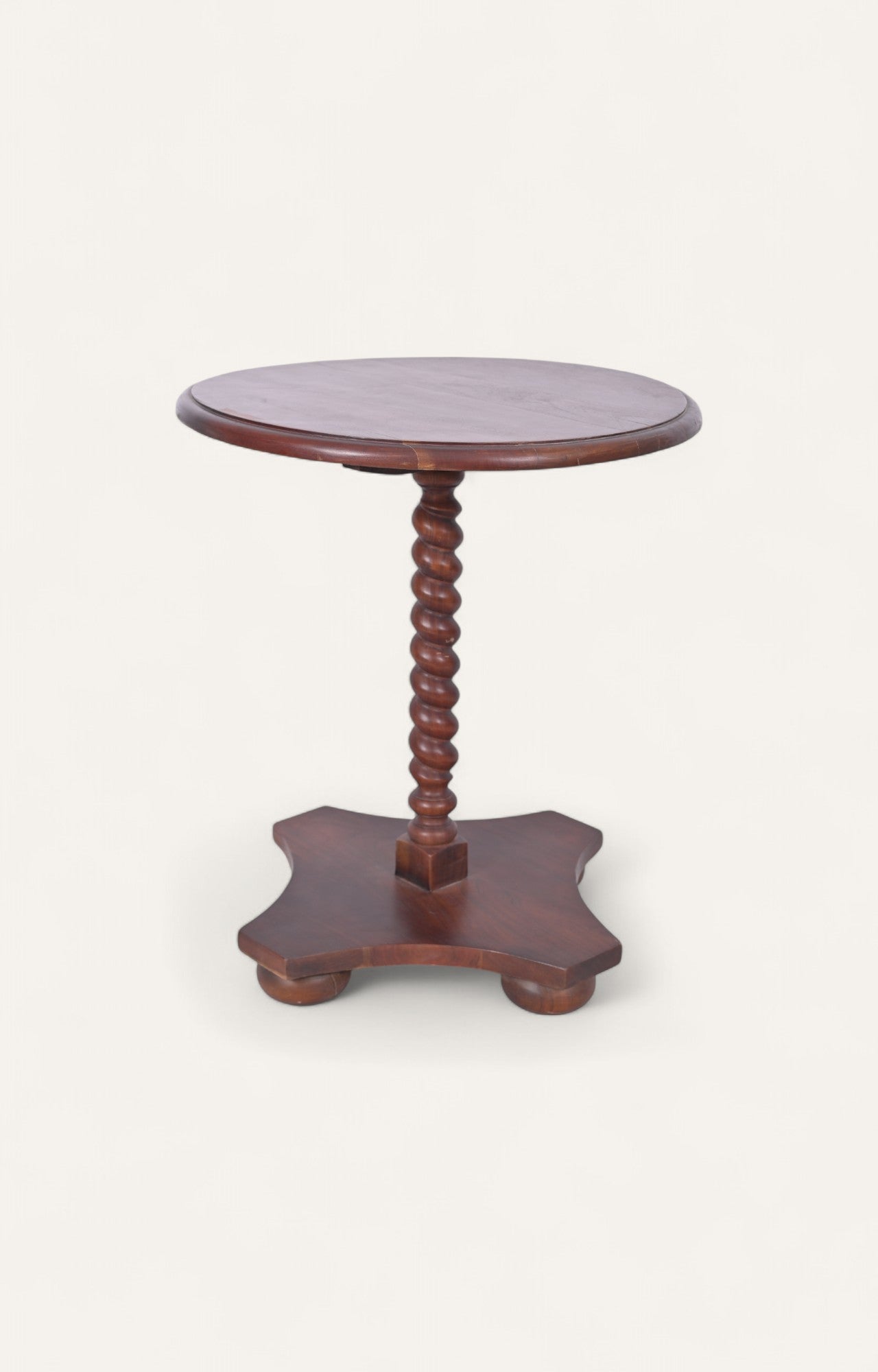 Barley twist side table