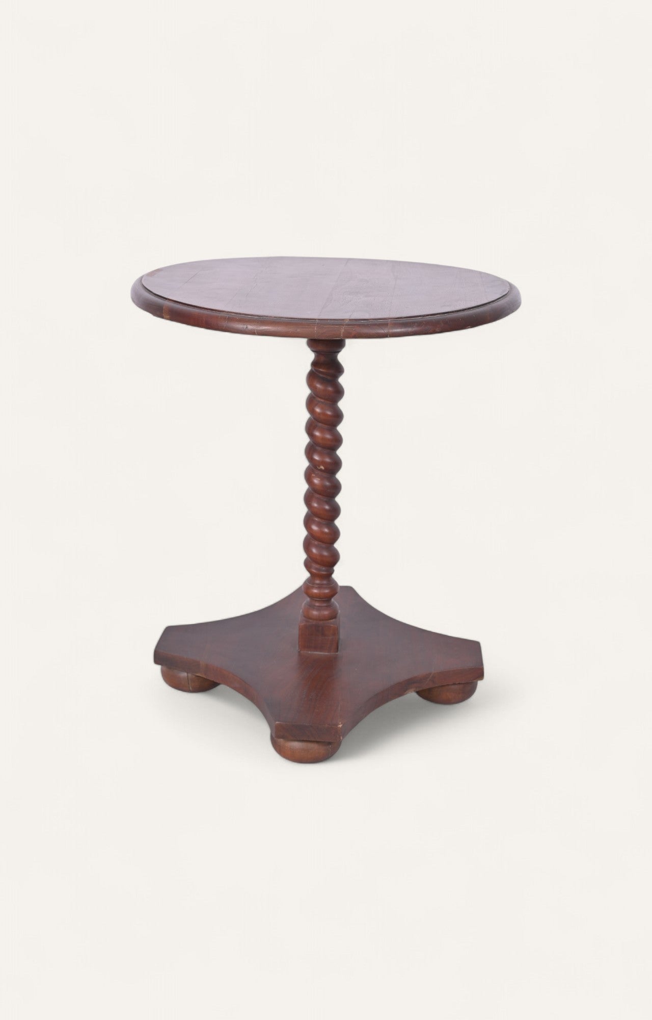 Barley twist side table