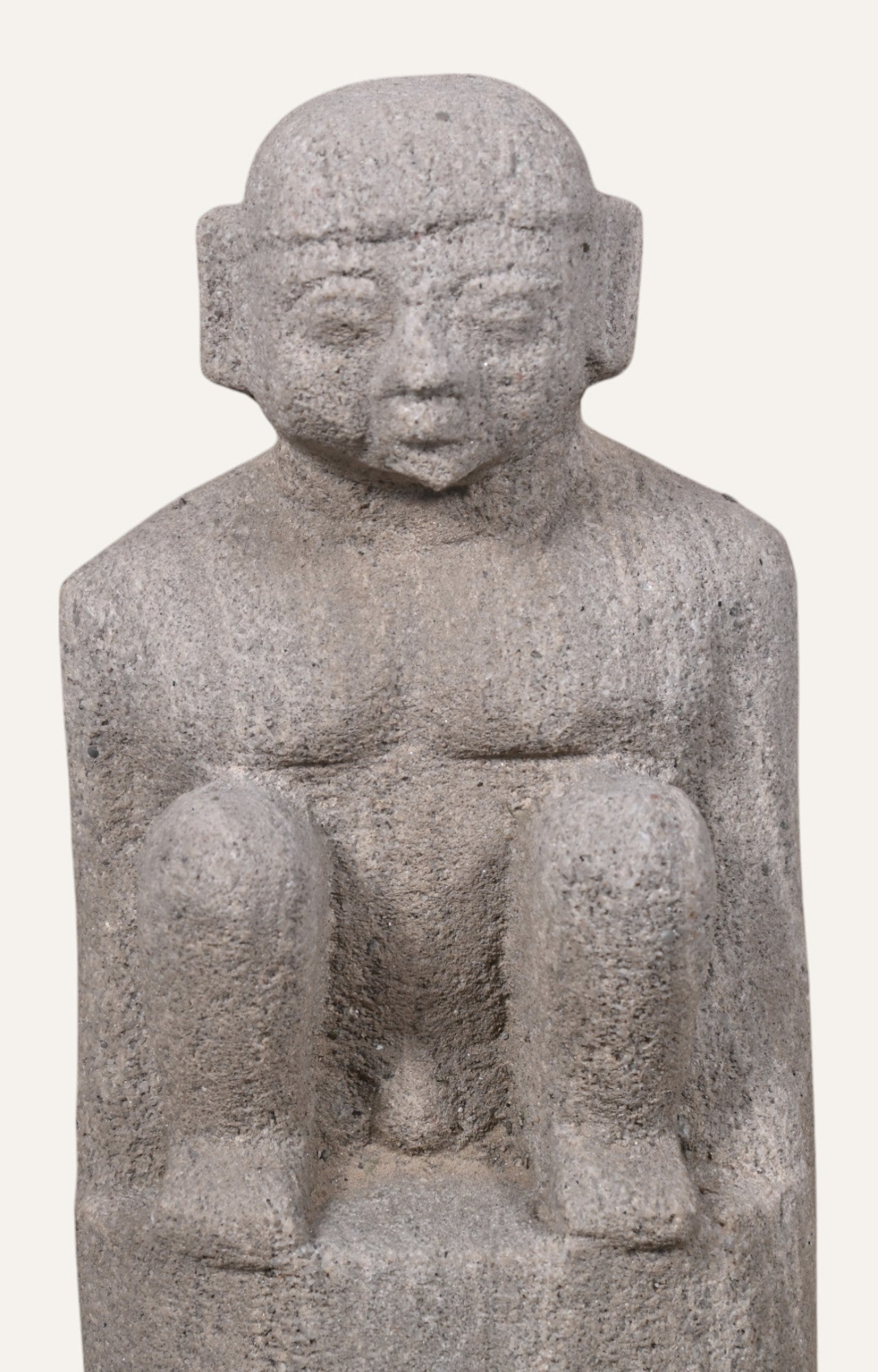 Antique Man Stone Sculpture 