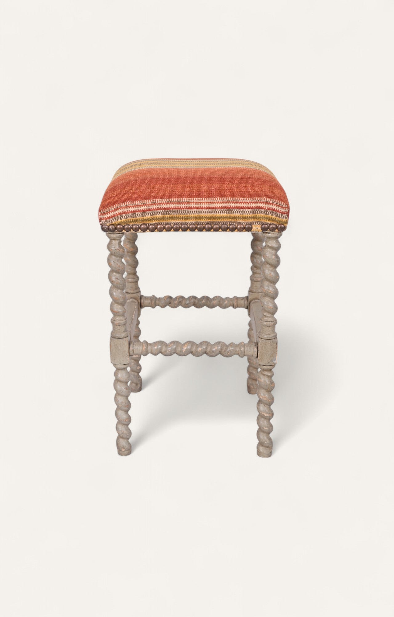 Spindle leg counter stool