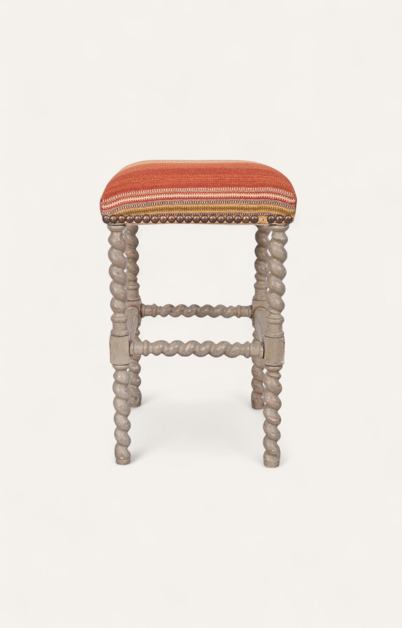 Spindle leg counter stool