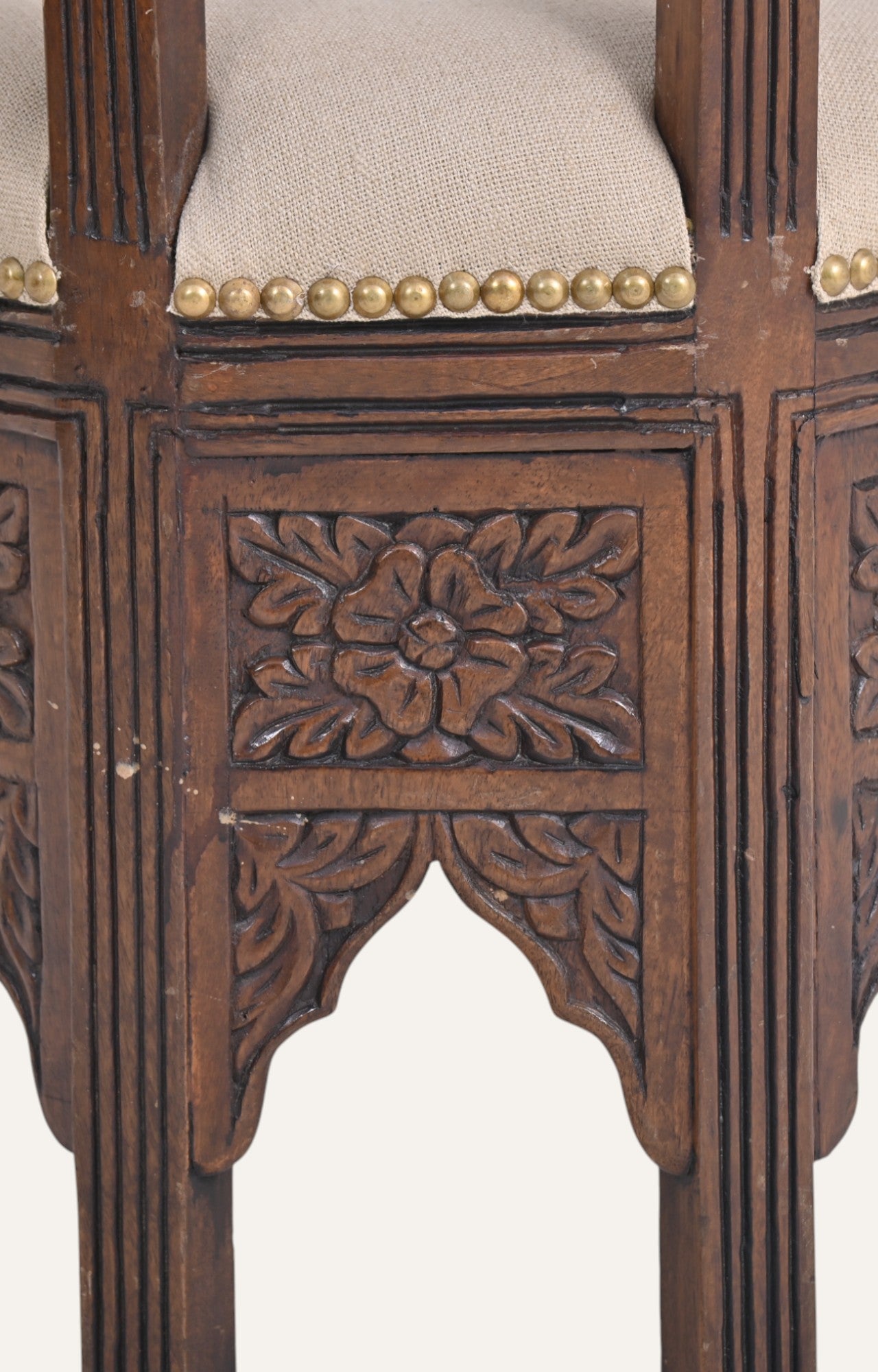 Vintage Curved Arm Chair