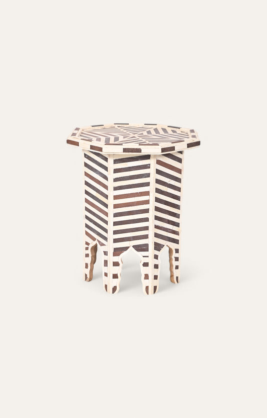 Bone Inlay side table