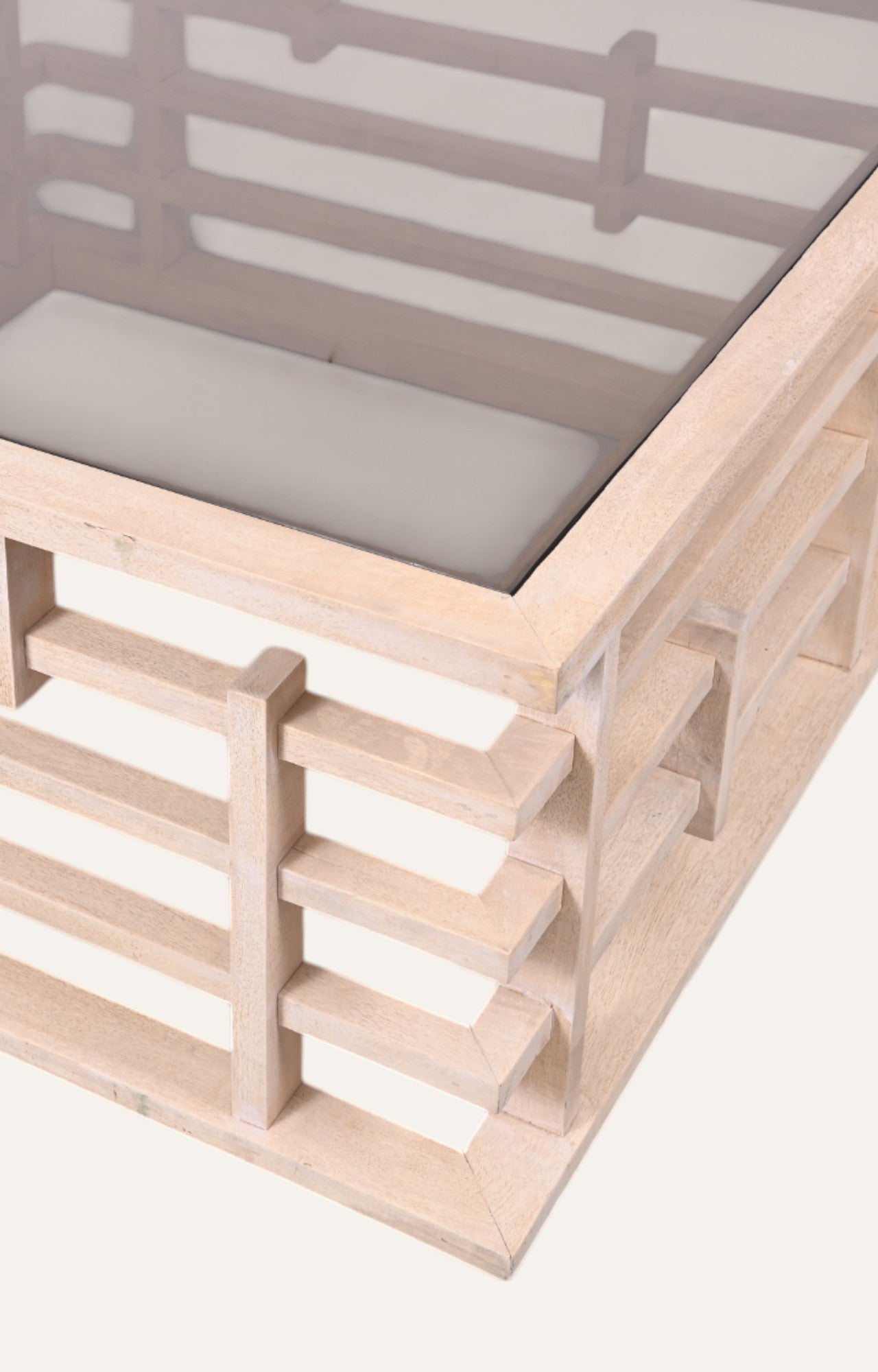 Modern Coffee Table With Glass Top