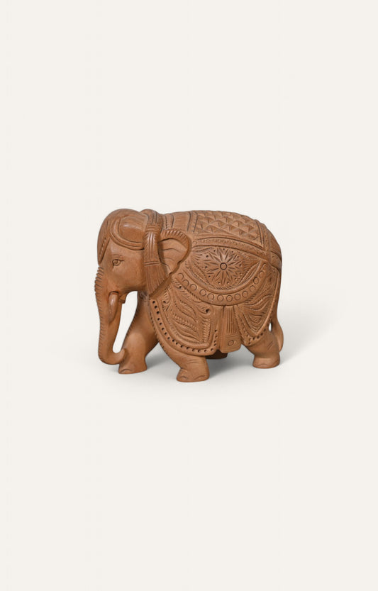 Wooden Elephant Statue