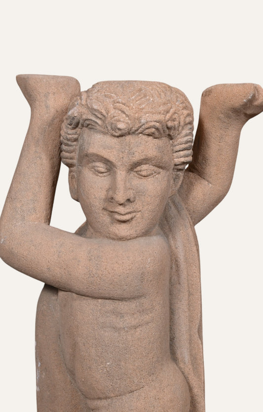 Roman Angel Sandstone Sculpture