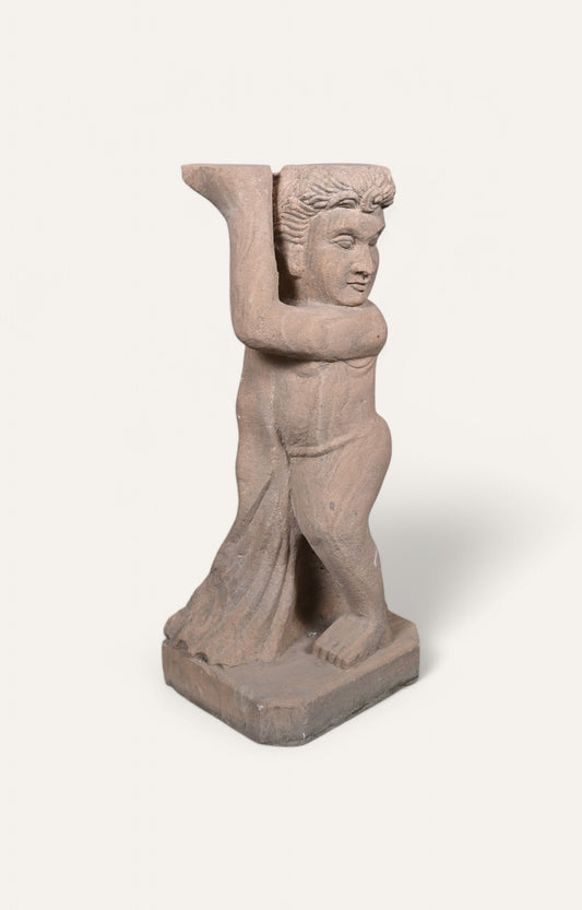 Baby Hercules Sandstone Sculpture