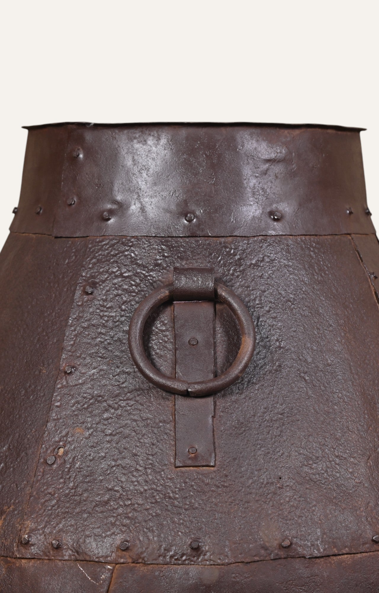 Vintage Riveted Metal pot