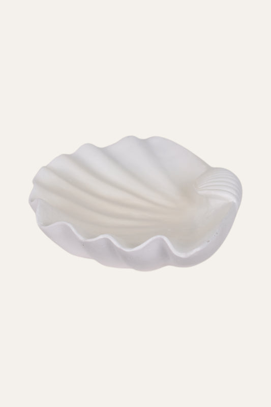 Minimalist White Resin Decorative Bowl Tray
