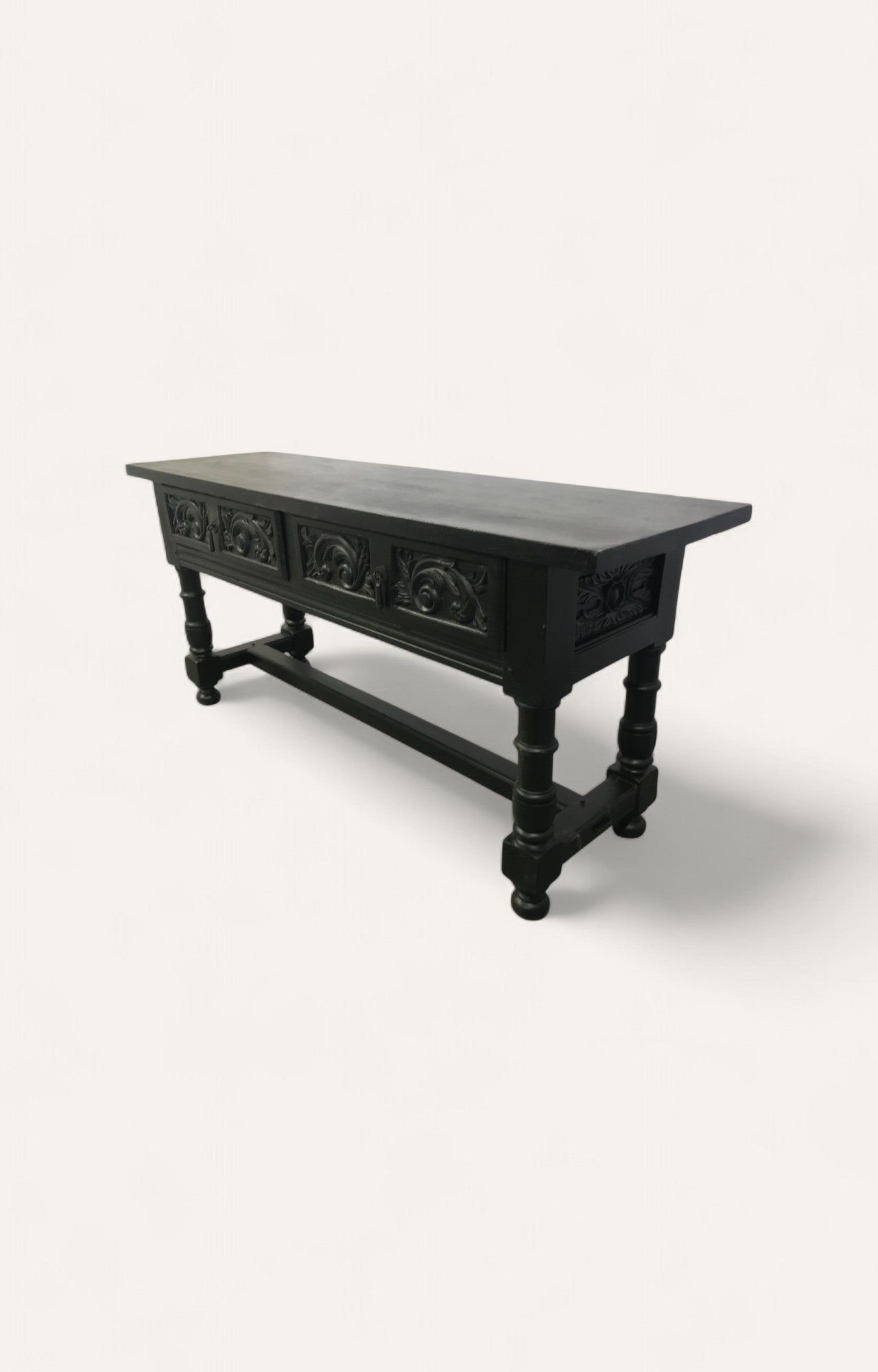 Wooden Console With Drawer