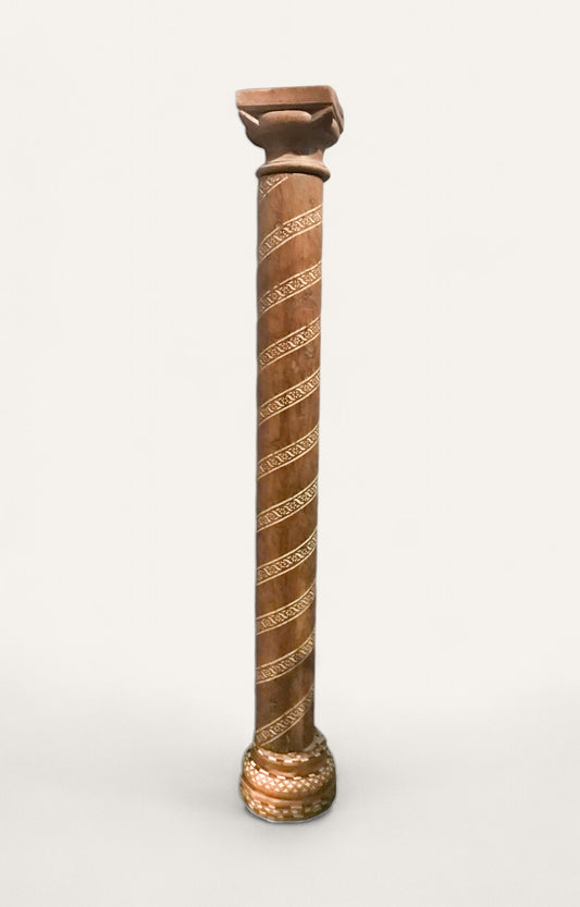 Bone inlaid Pillar