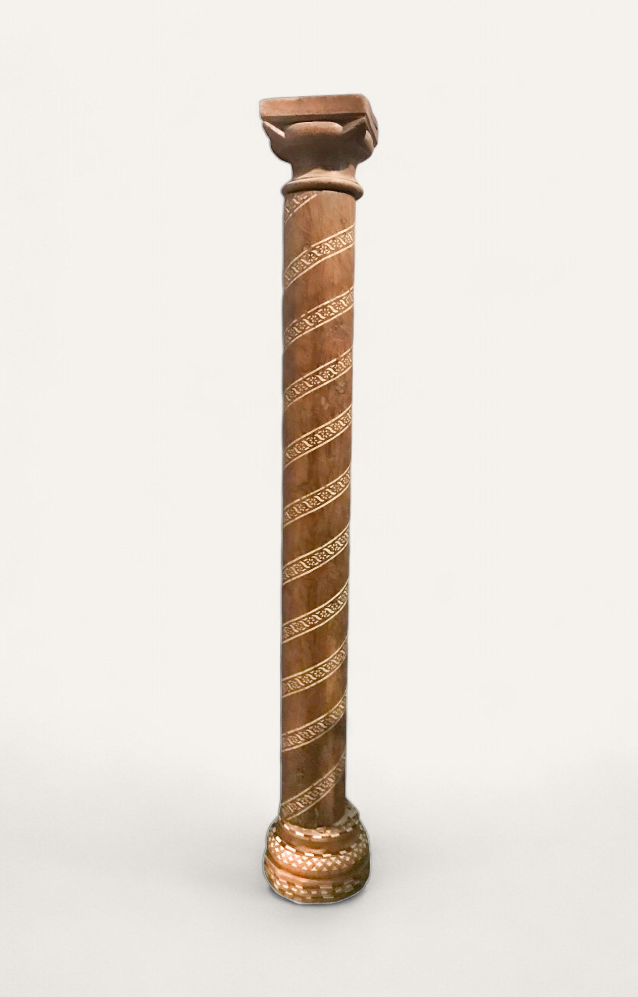 Bone inlaid Pillar