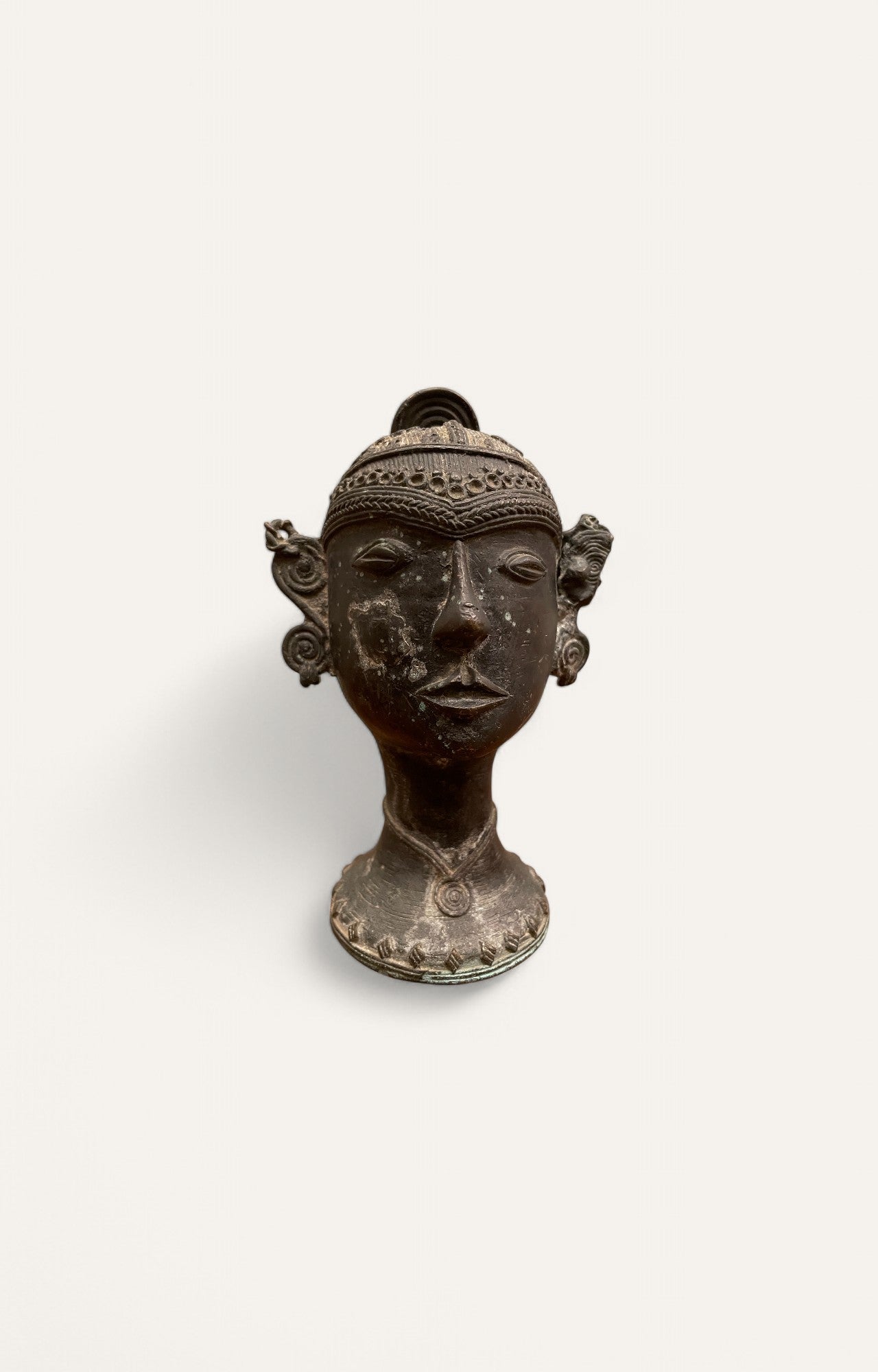 Dhokra Ladi in Bun Brass Sculpture