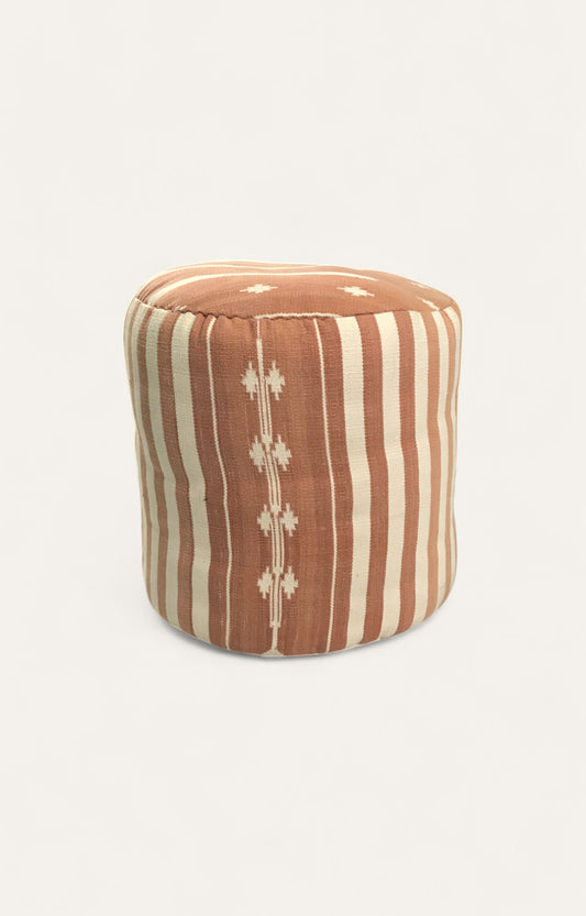 Stripe pouf