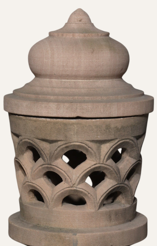 Jali Dome Sandstone Lantern
