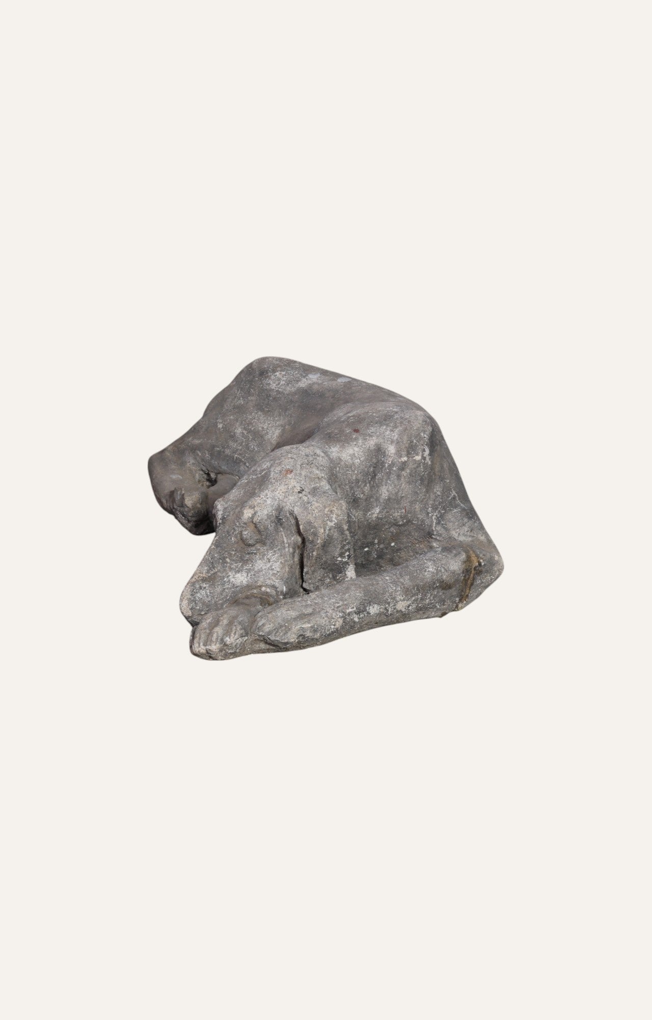 Sleeping Dog  Sculpture
