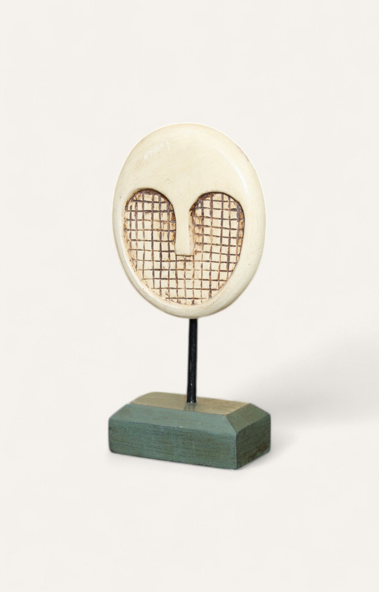 Wood Mask Décor Set of 3