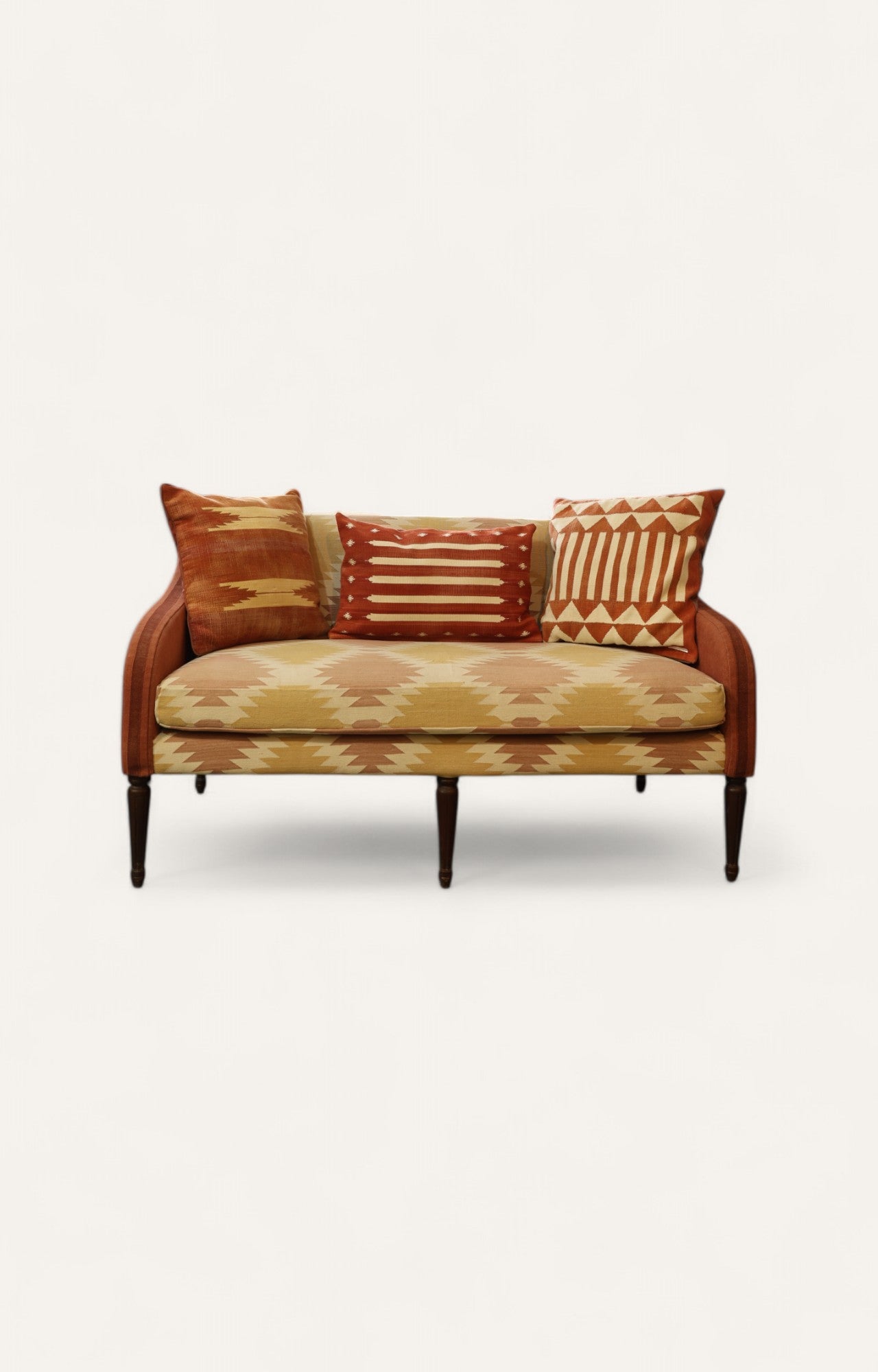 Two-Seater Sofa in Handwoven Dhurrie