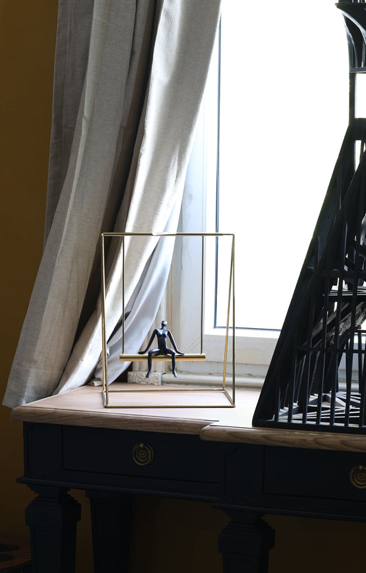 The Golden Swing Modern Décor – Set of 2