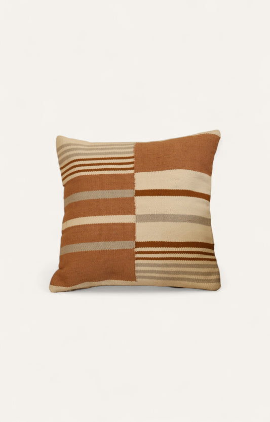 Stripe Handwoven cushion